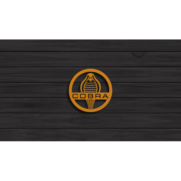 Cobra cortensteel sign