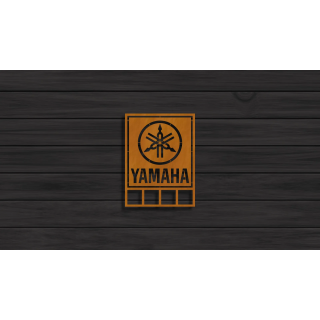 Yamaha square cortensteel sign