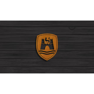 Volkswagen Wolfsburg cortensteel sign