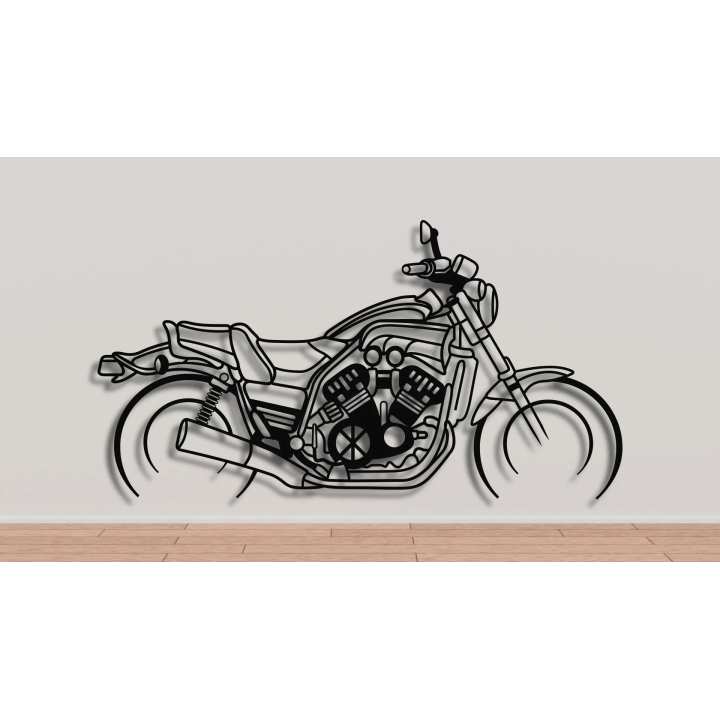 Yamaha VMax 1st gen silhouette