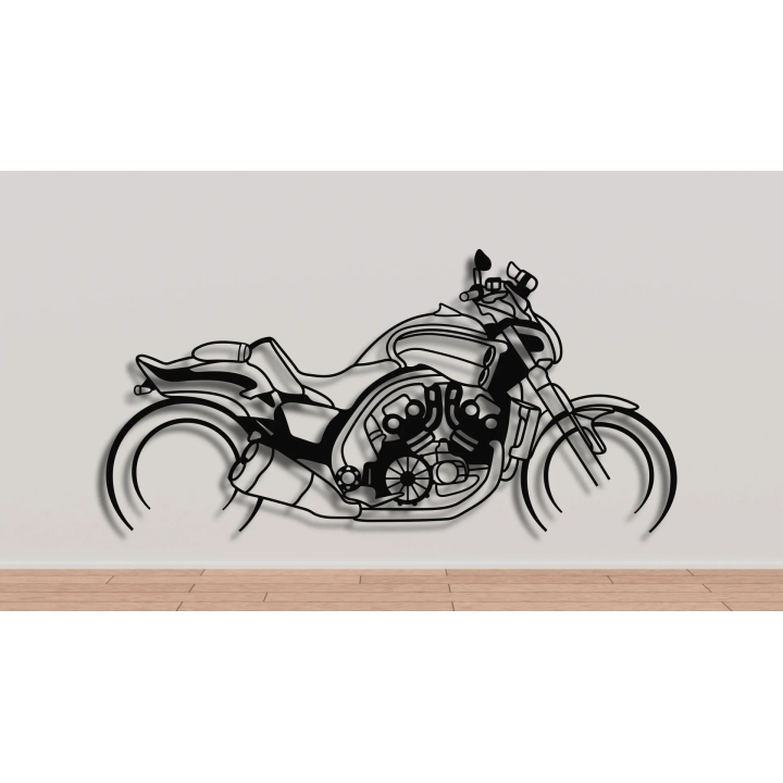 Yamaha VMax 2nd gen silhouette