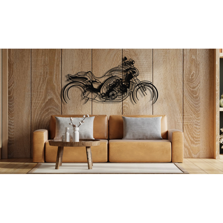 Yamaha VMax 2nd gen silhouette