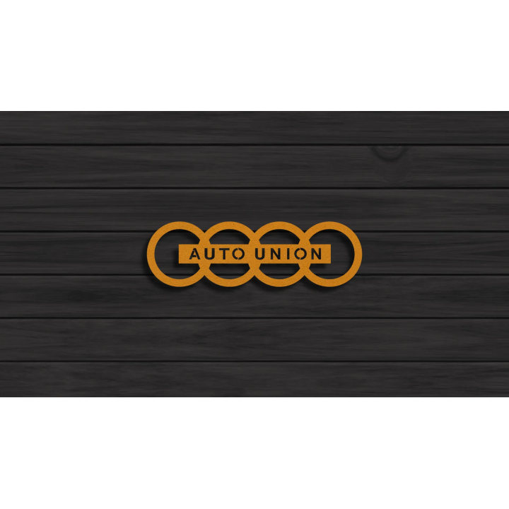 Auto Union cortensteel sign