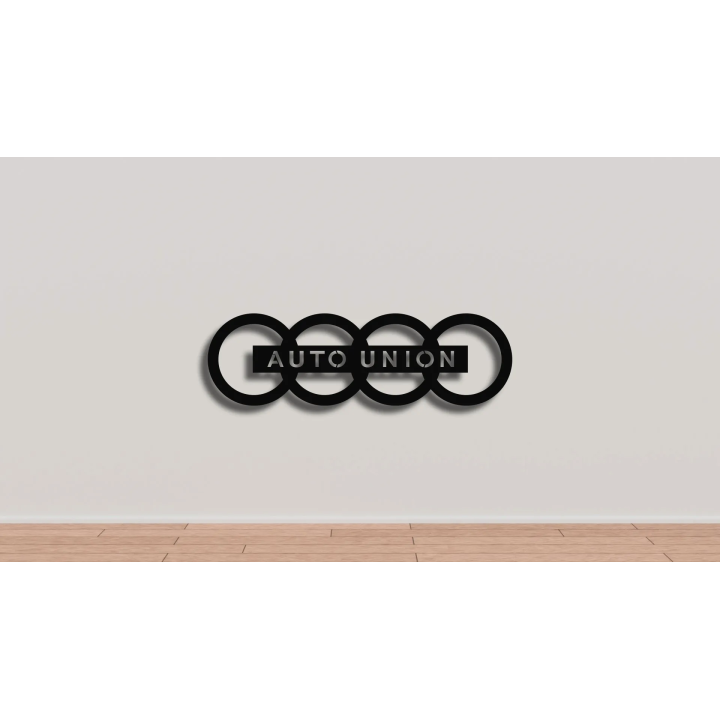 Auto Union cortensteel sign