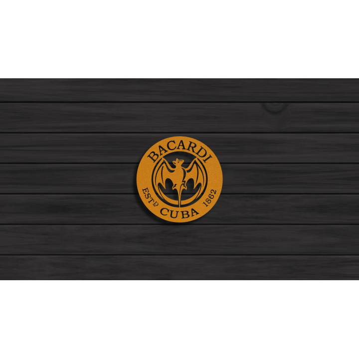 Bacardi cortensteel sign