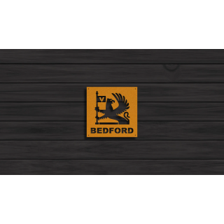 Bedford cortensteel sign