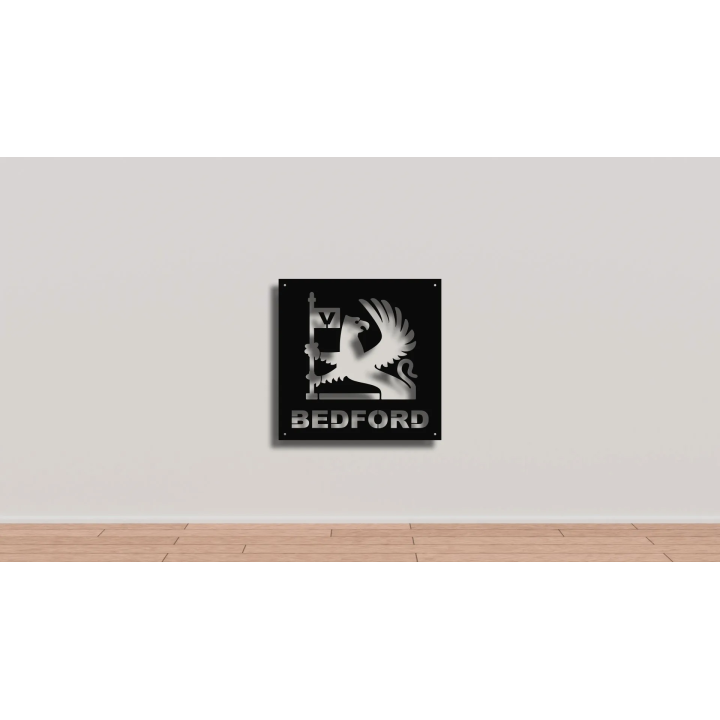 Bedford cortensteel sign