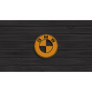 BMW cortensteel sign