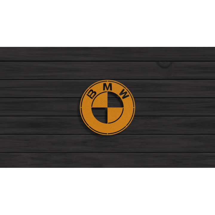 BMW cortensteel sign