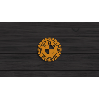 BMW Munchen cortensteel sign