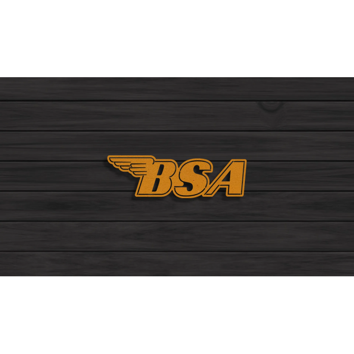 BSA cortensteel sign