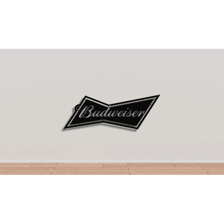 Budweiser cortensteel sign
