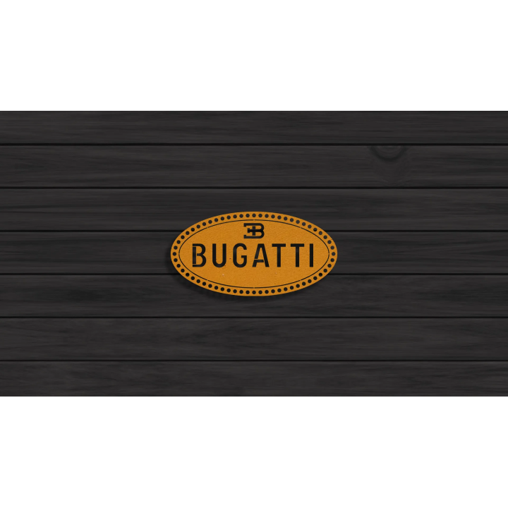 Bugatti cortensteel sign