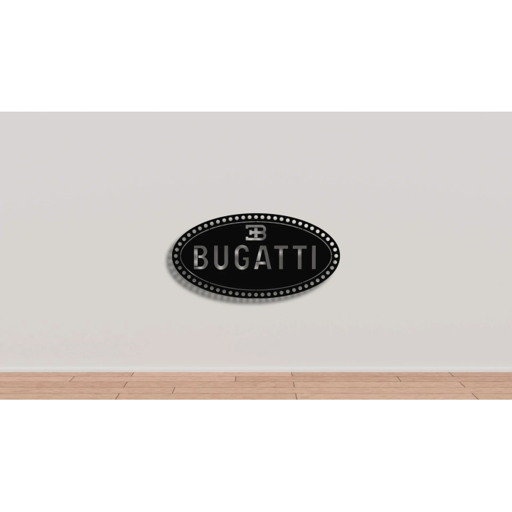 Bugatti cortensteel sign