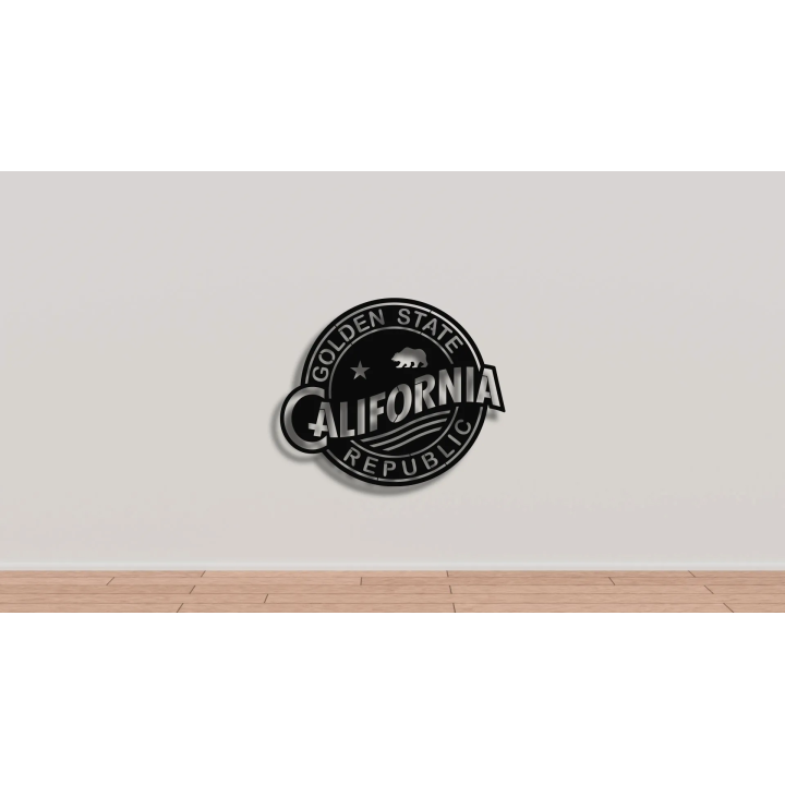 California cortensteel sign