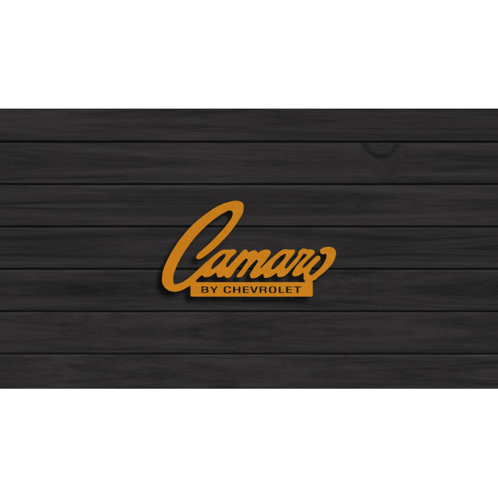 Chevrolet camaro cortensteel sign