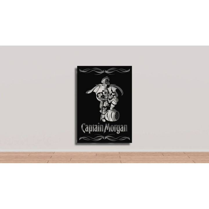 Captain Morgan cortensteel sign