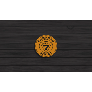 Caterham Super 7 cortensteel sign