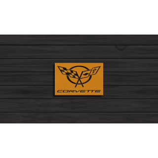Chevrolet Corvette cortensteel sign