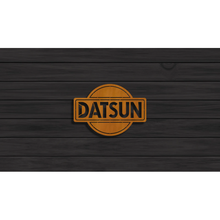 Datsun cortensteel sign