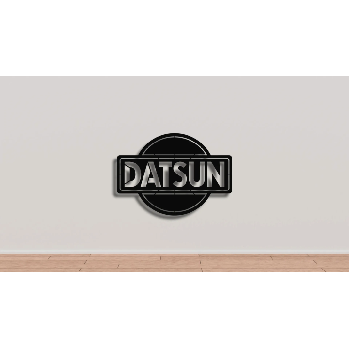 Datsun cortensteel sign