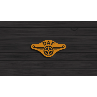 DAF cortensteel sign