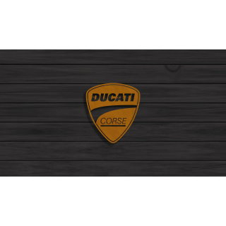 Ducati Corse cortensteel sign