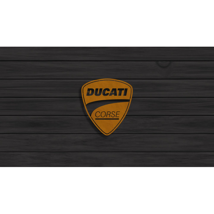 Ducati Corse cortensteel sign