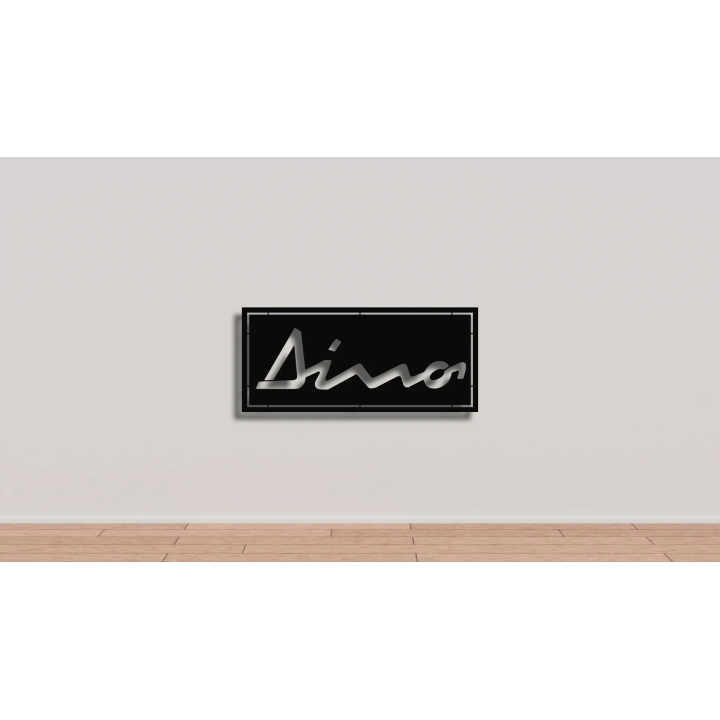 Ferrari Dino cortensteel sign