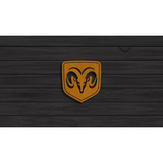 Dodge Ram cortensteel sign