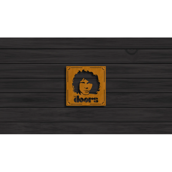 the Doors cortensteel sign