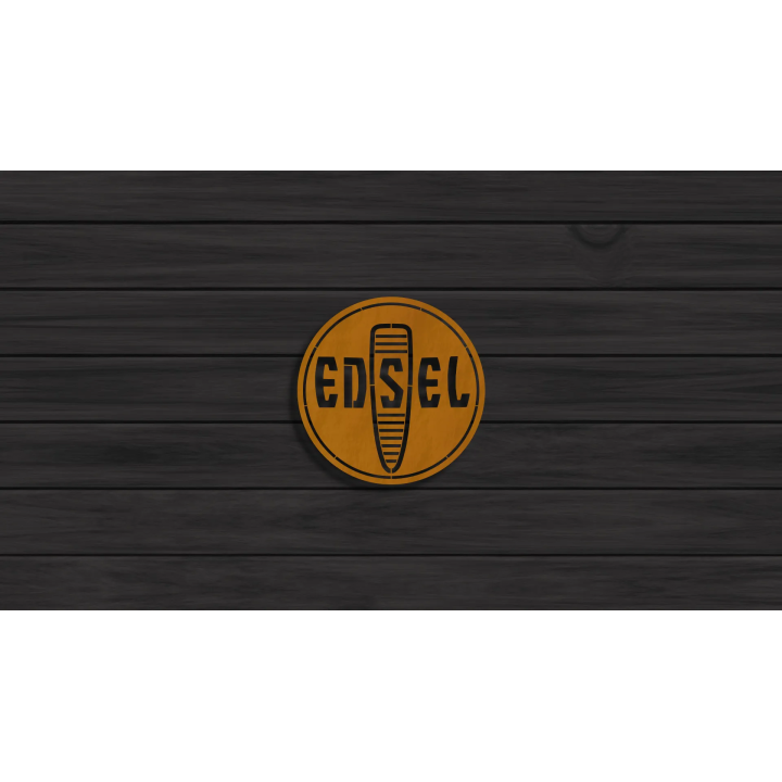Edsel cortensteel sign