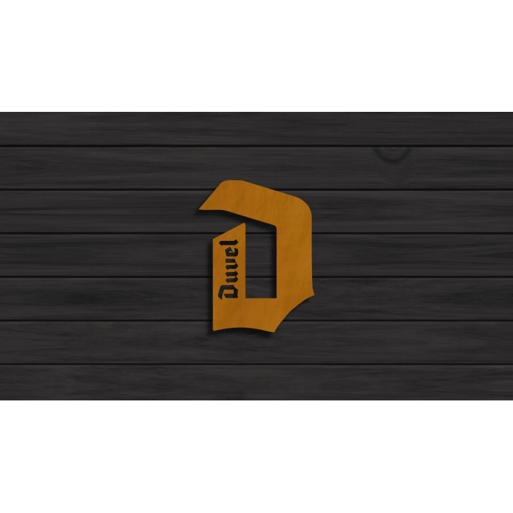 Duvel cortensteel sign