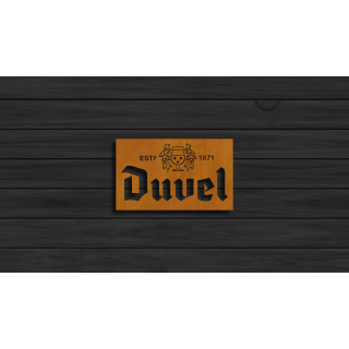 Duvel cortensteel sign