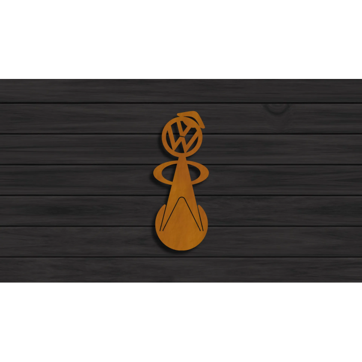 Volkswagen bobblehead male cortensteel sign