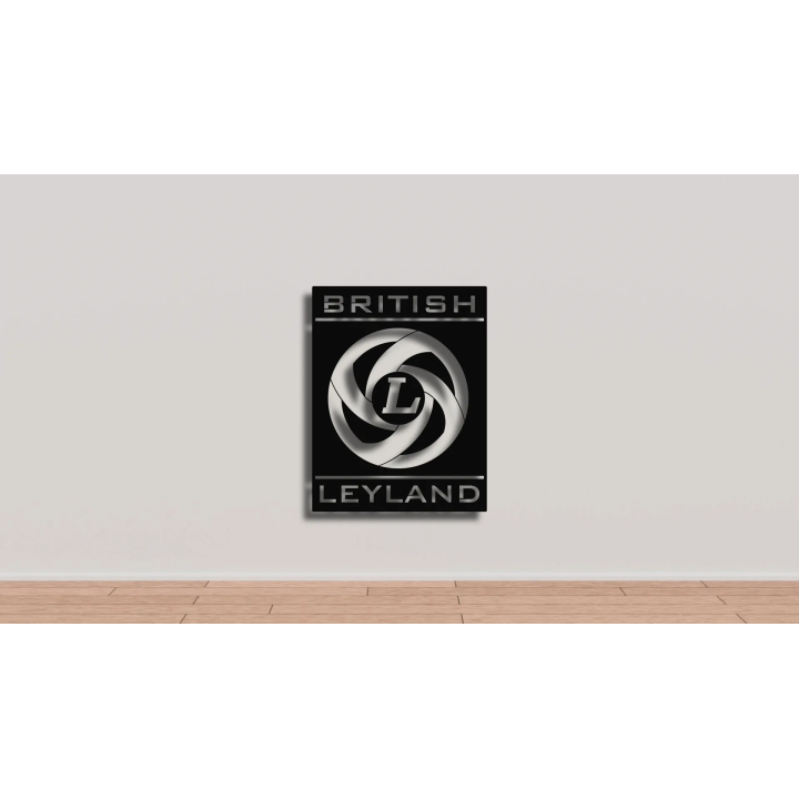 British Leyland cortensteel sign