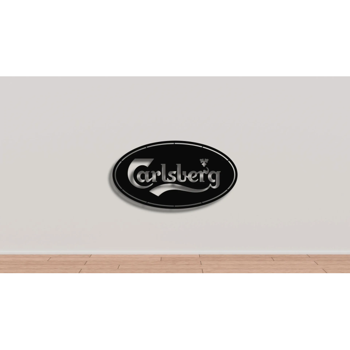 Carlsberg cortensteel sign