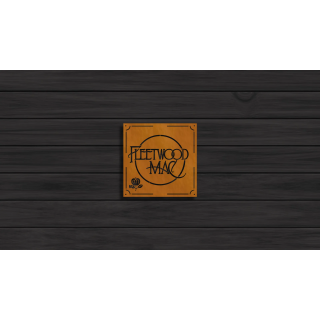 Fleetwood Mac cortensteel sign