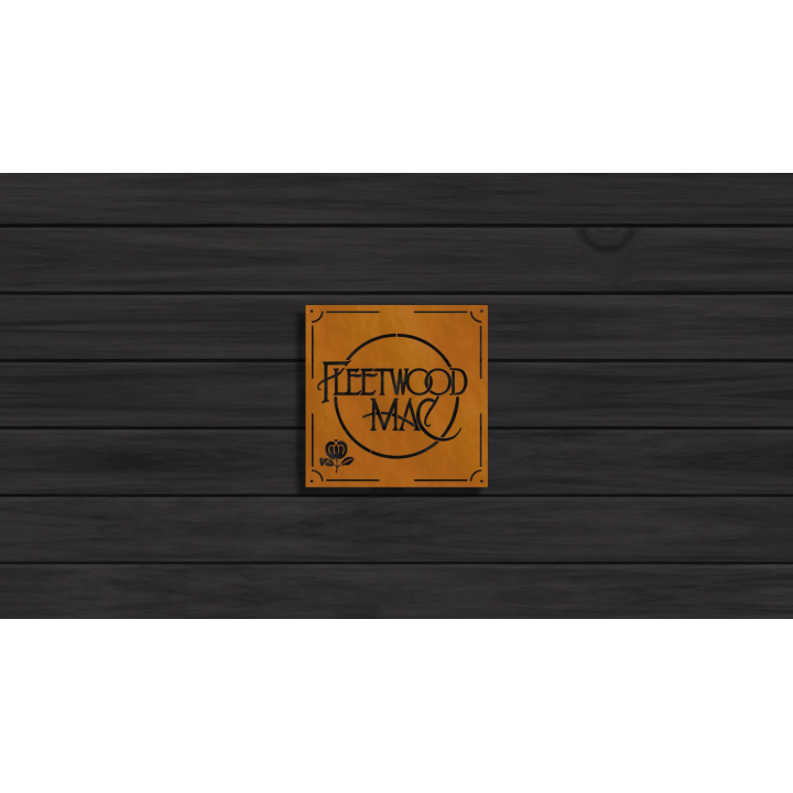 Fleetwood Mac cortensteel sign