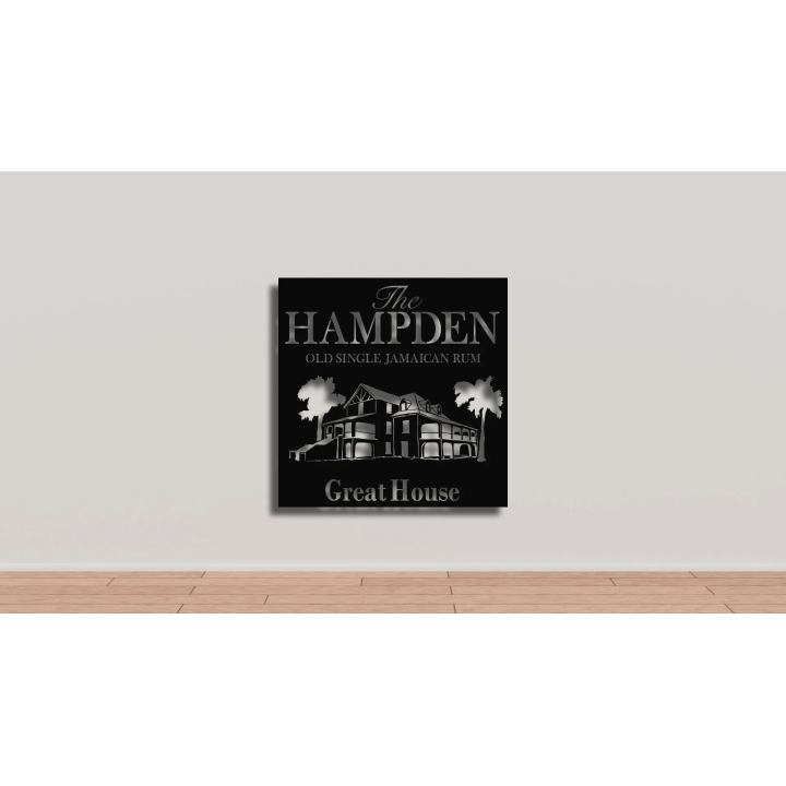Hampden Jamaican Rum cortensteel sign