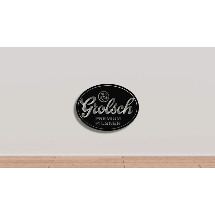 Grolsch cortensteel sign