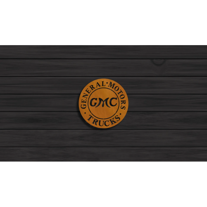 GMC cortensteel sign
