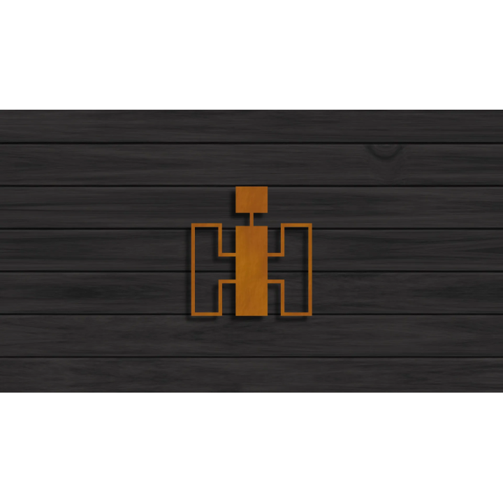 International Harvester cortensteel sign