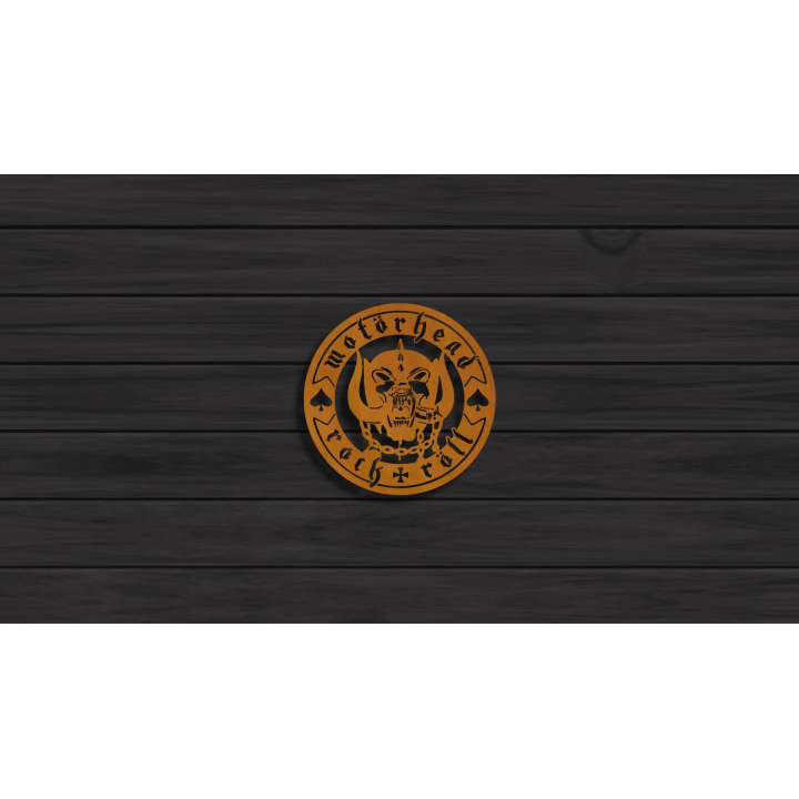 Motörhead cortensteel sign