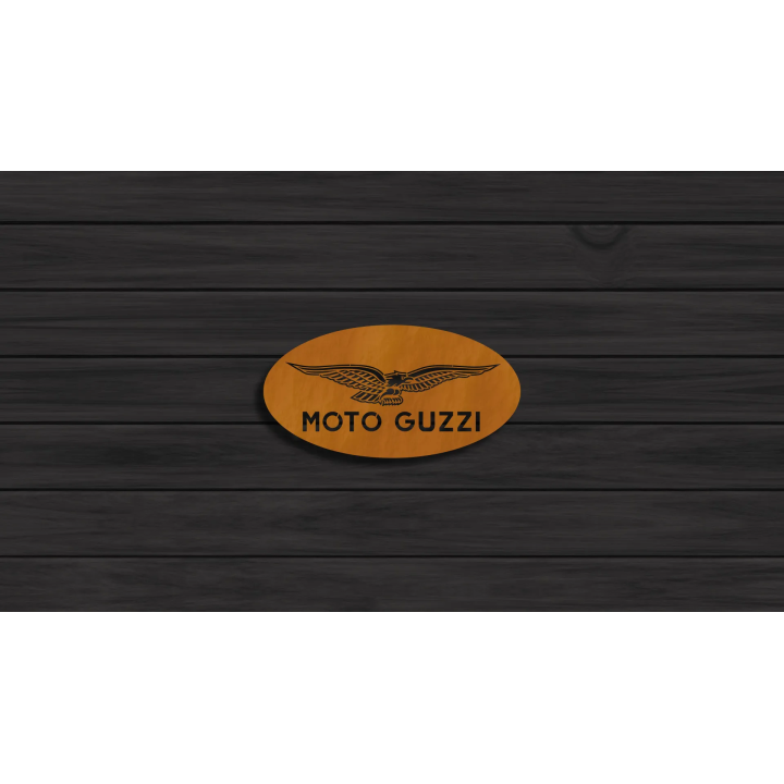 Moto Guzzi cortensteel sign
