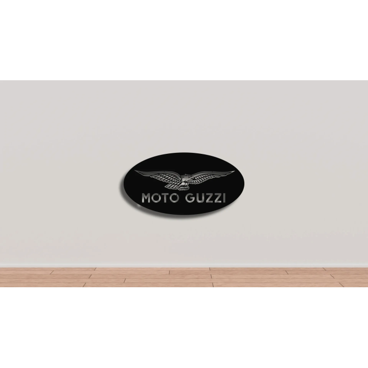 Moto Guzzi cortensteel sign
