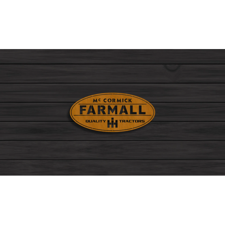 Farmall tractors cortensteel sign