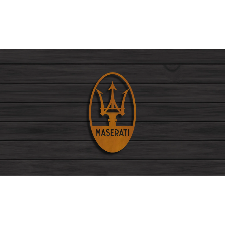 Maserati cortensteel sign