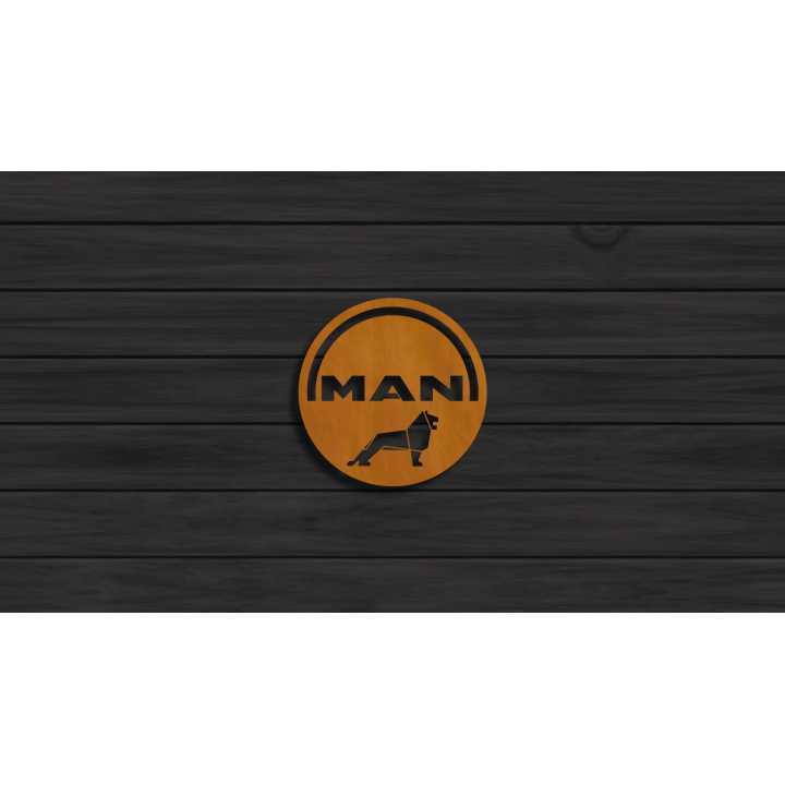 MAN cortensteel sign