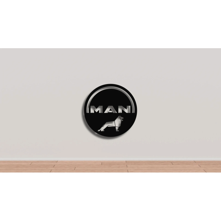 MAN cortensteel sign